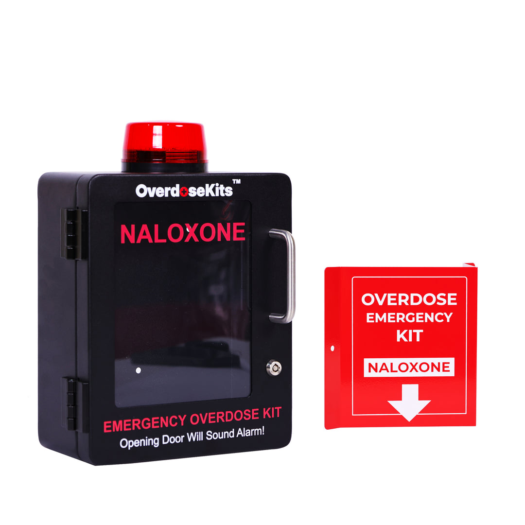 Overdose Emergency Kit Naloxone 3D Red Sign - Default Title -  8