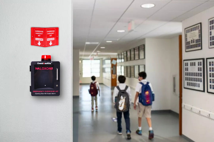 Overdose Emergency Kit Naloxone 3D Red Sign - Default Title -  4