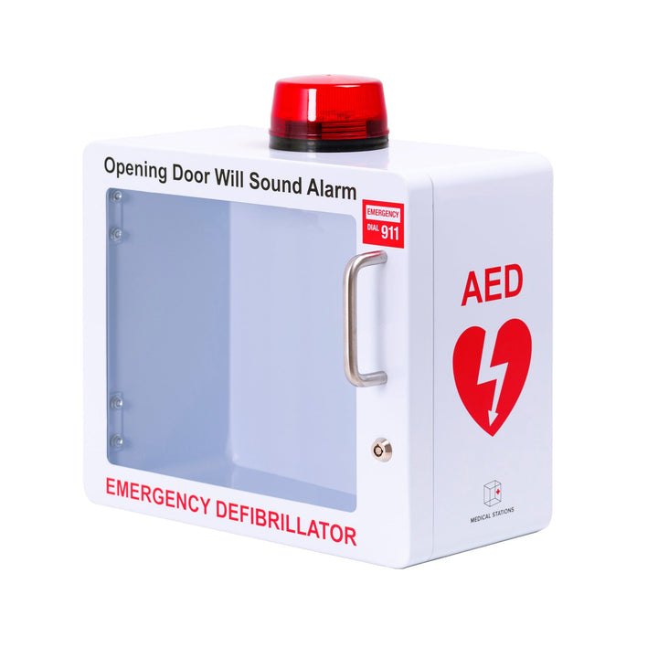 Philips AED Wall Mount Cabinet - White -  10