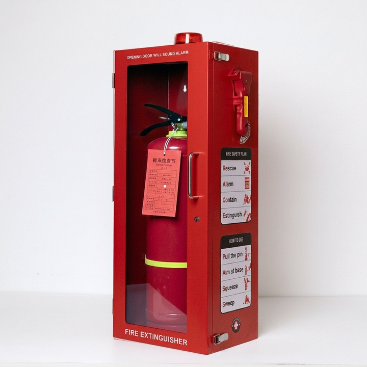 Outdoor Fire Extinguisher Wall Mount Cabinet - Available in 10 lb and 20 lb Sizes