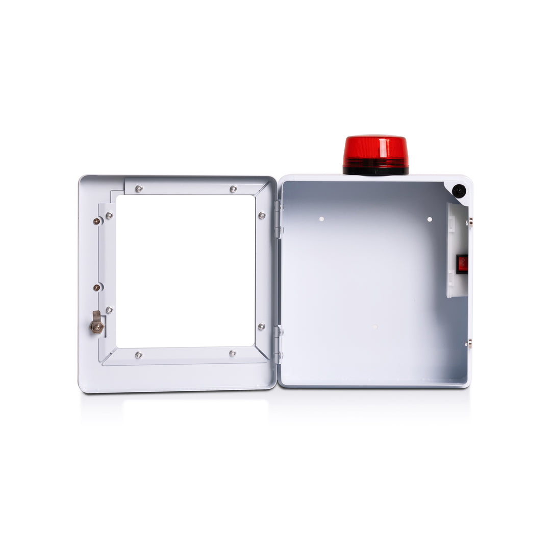 STOP THE BLEED Trauma Bleeding Control Kit + Emergency Wall Mount Cabinet - Station + 6 Kits-Cabinet + 1 Kit -  24
