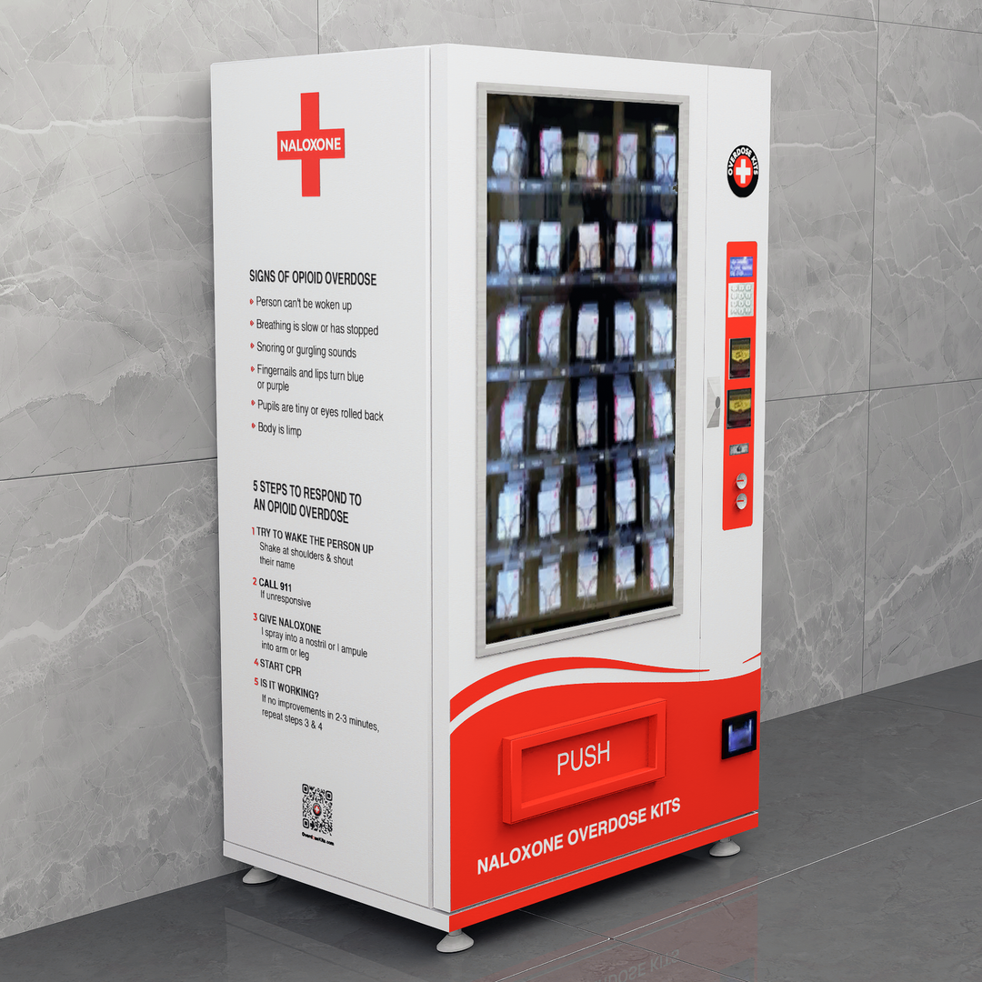 Naloxone Harm Reduction Vending Machine
