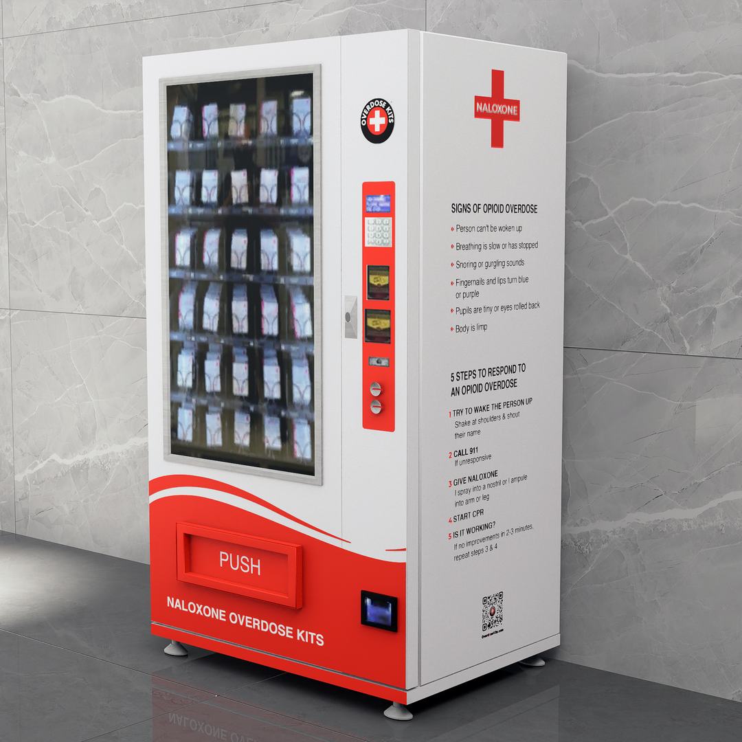 Naloxone Harm Reduction Vending Machine