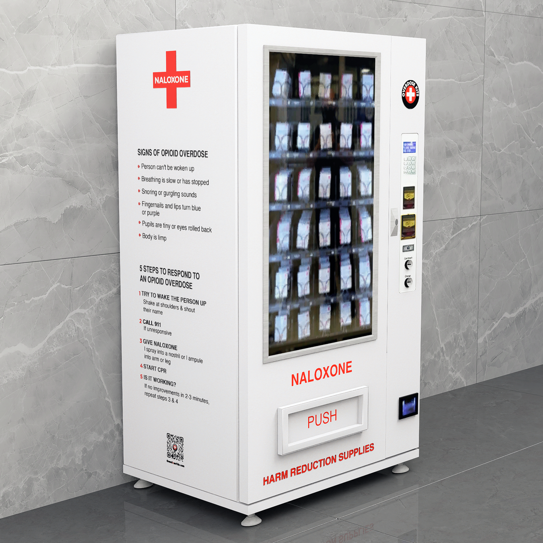 Naloxone Harm Reduction Vending Machine