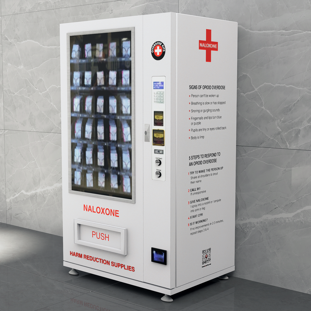 Naloxone Harm Reduction Vending Machine