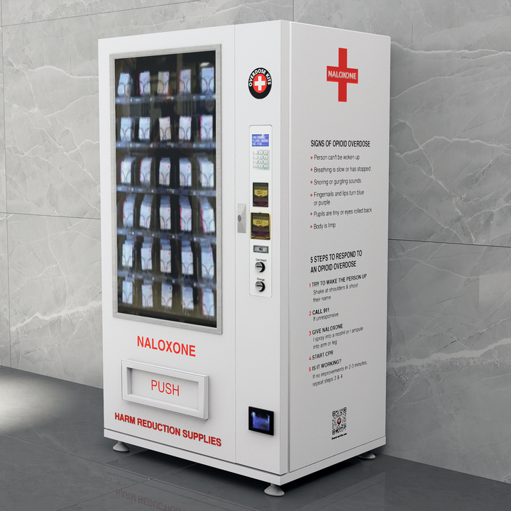 Naloxone Harm Reduction Vending Machine
