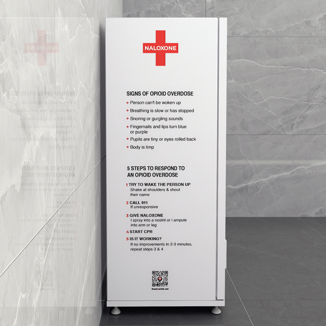 Naloxone Harm Reduction Vending Machine