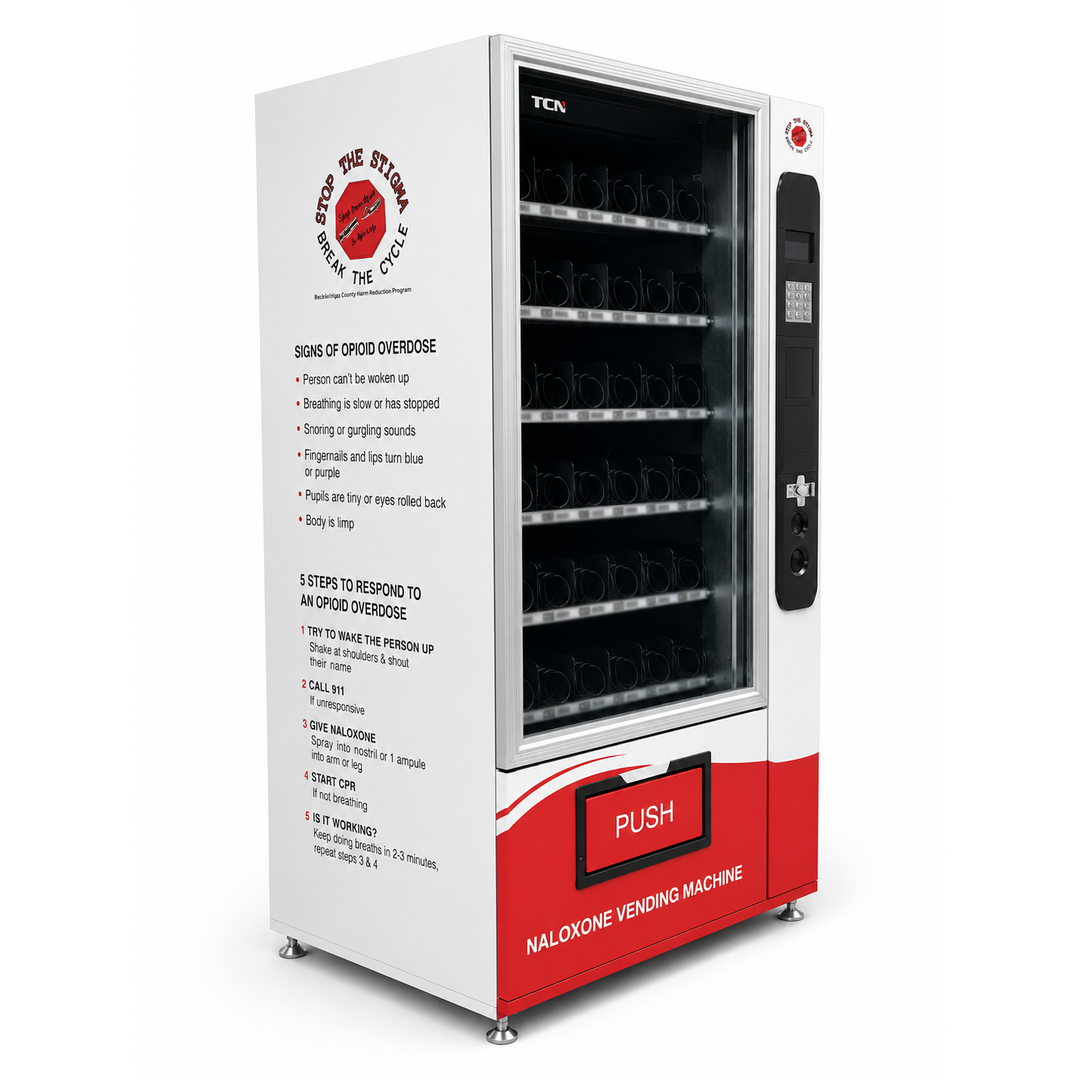 Naloxone Harm Reduction Vending Machine