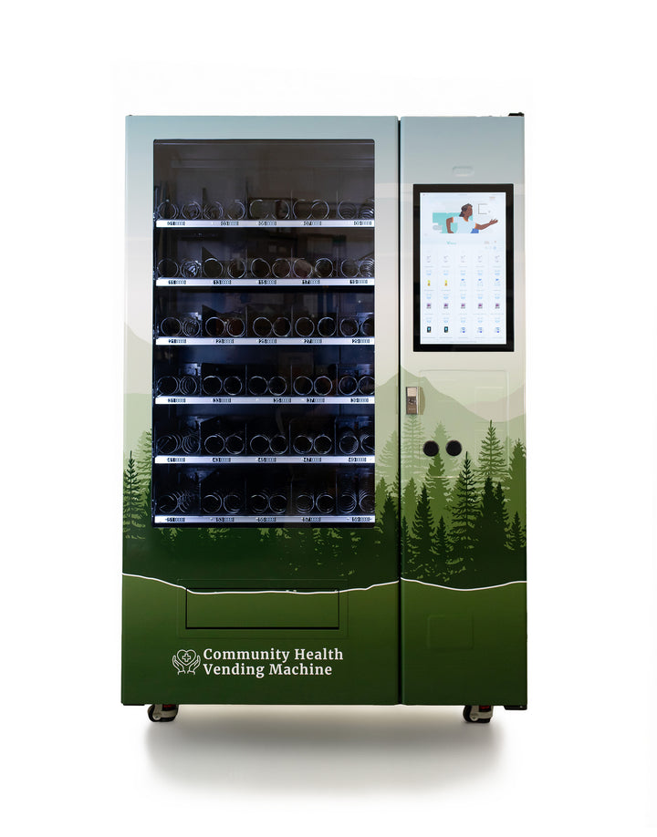 Naloxone Harm Reduction Smart Vending Machine with 22" Video Screen
