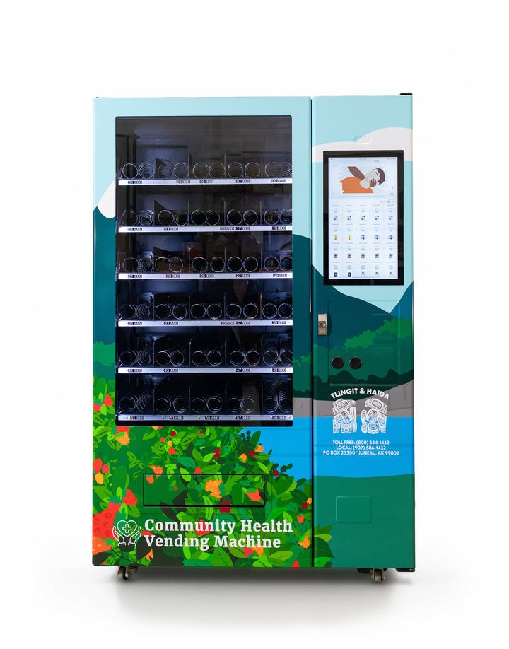 Naloxone Harm Reduction Smart Vending Machine with 22" Video Screen