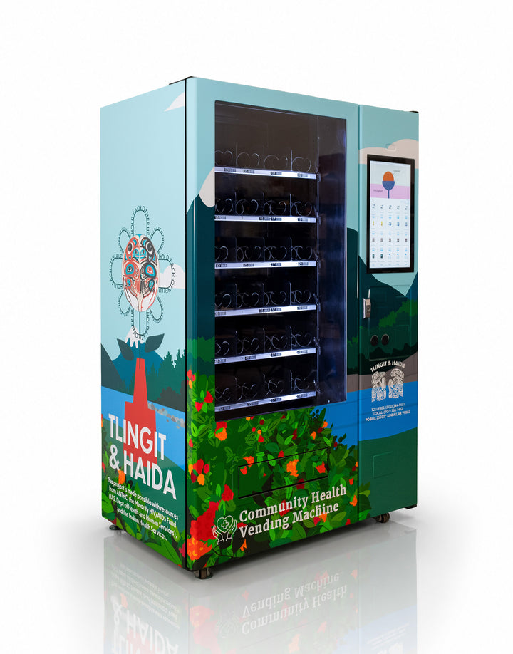 Naloxone Harm Reduction Smart Vending Machine with 22" Video Screen