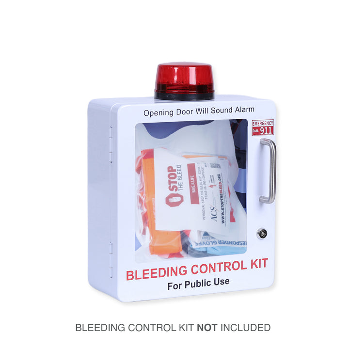 Bleeding Control Kit + Emergency Wall Cabinet