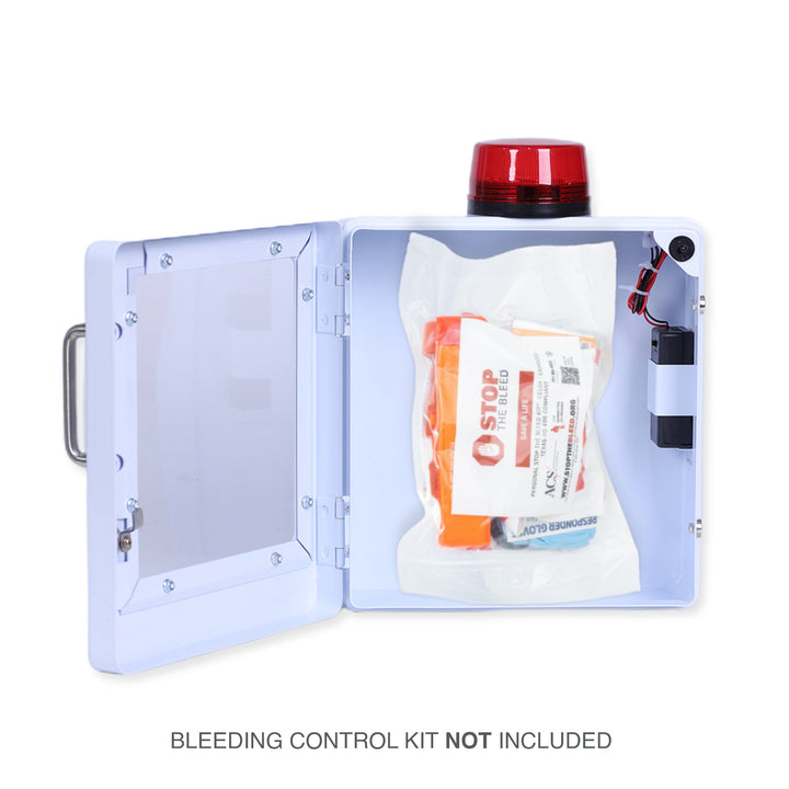 Bleeding Control Kit + Emergency Wall Cabinet