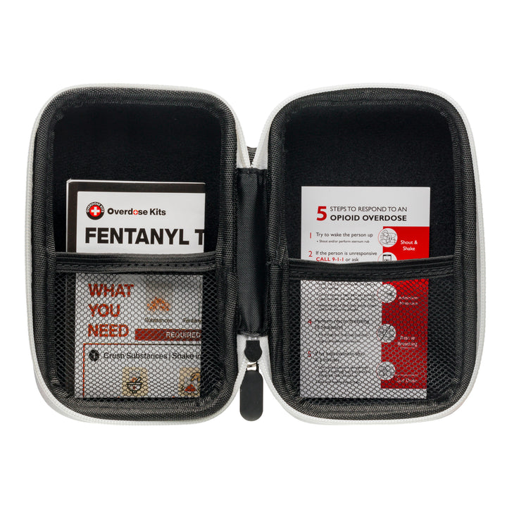 Opioid Overdose Prevention Kit Case | Designed for Overdose Readiness Planning Kits Including Naloxone Access and FYL Testing Kits (Case Only)