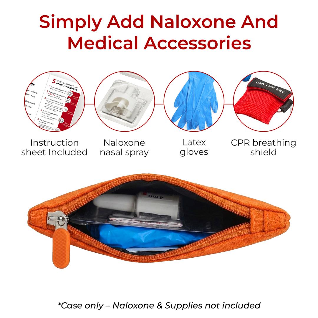Naloxone Canvas Bag – Compact Overdose Kit Pouch