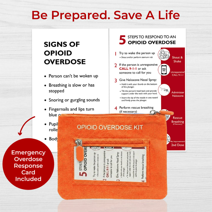 Naloxone Canvas Bag – Compact Overdose Kit Pouch