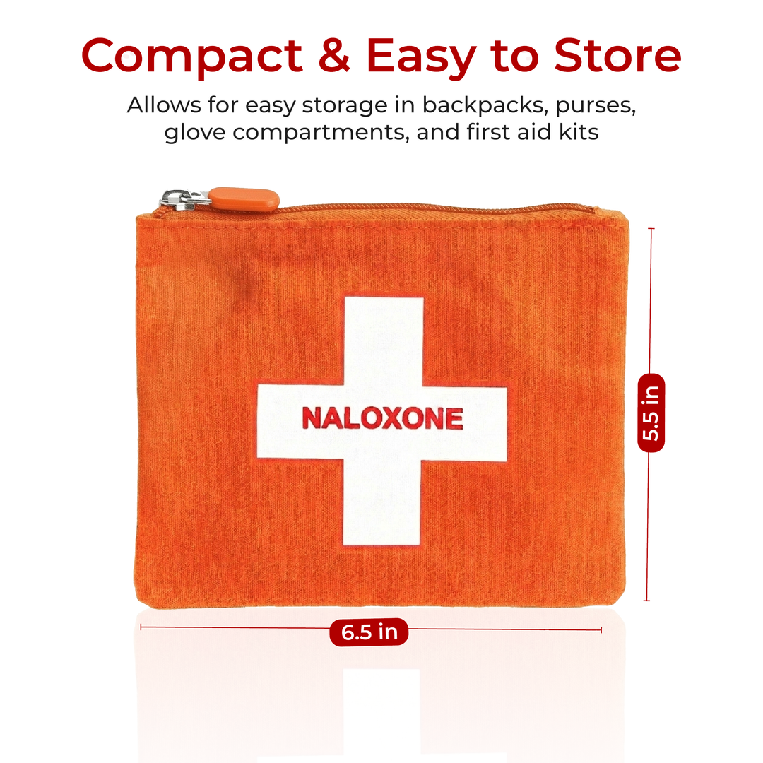 Naloxone Canvas Bag – Compact Overdose Kit Pouch