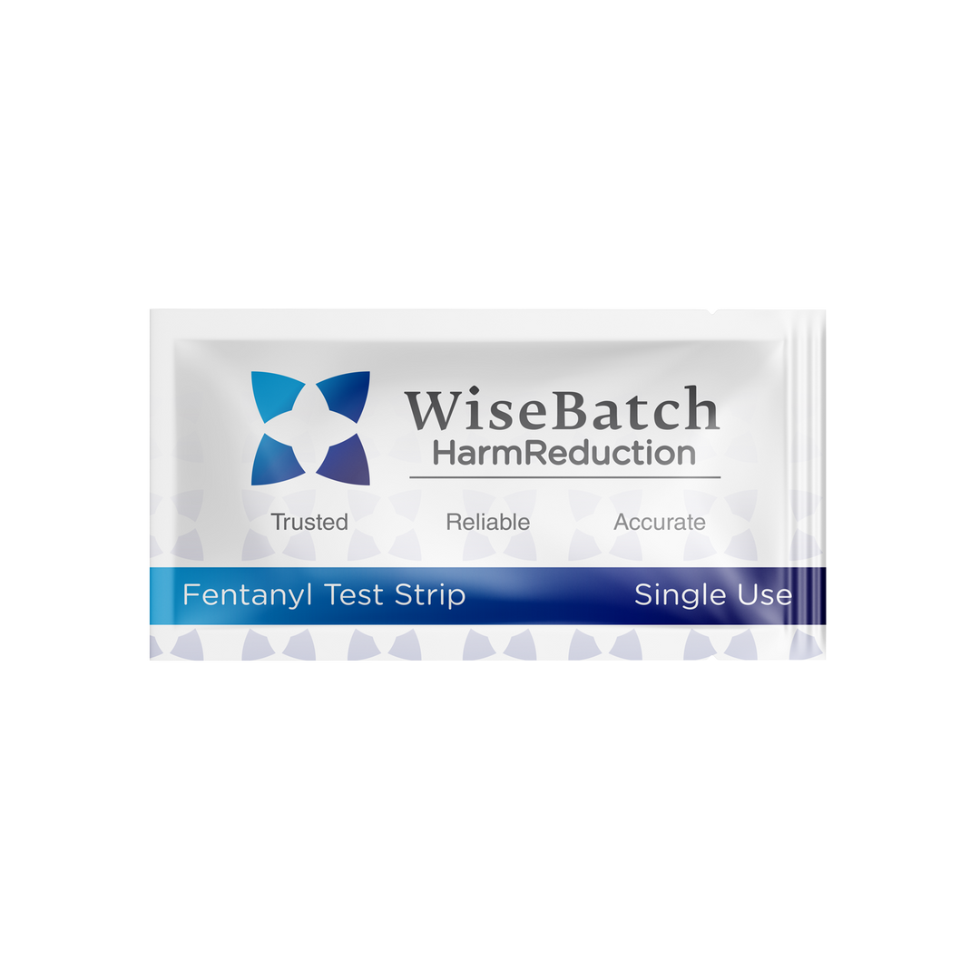 FYL Test Strip Kit - Includes WiseBatch Test Strips, Mixing Container, 10mg Spoon and Instructions