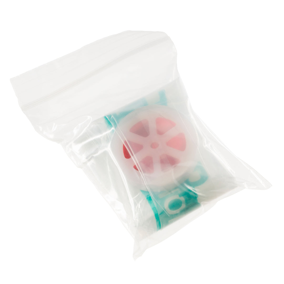 CPR Shield + Nitrile Glove Pair – Pack of 100 - Clear -  3