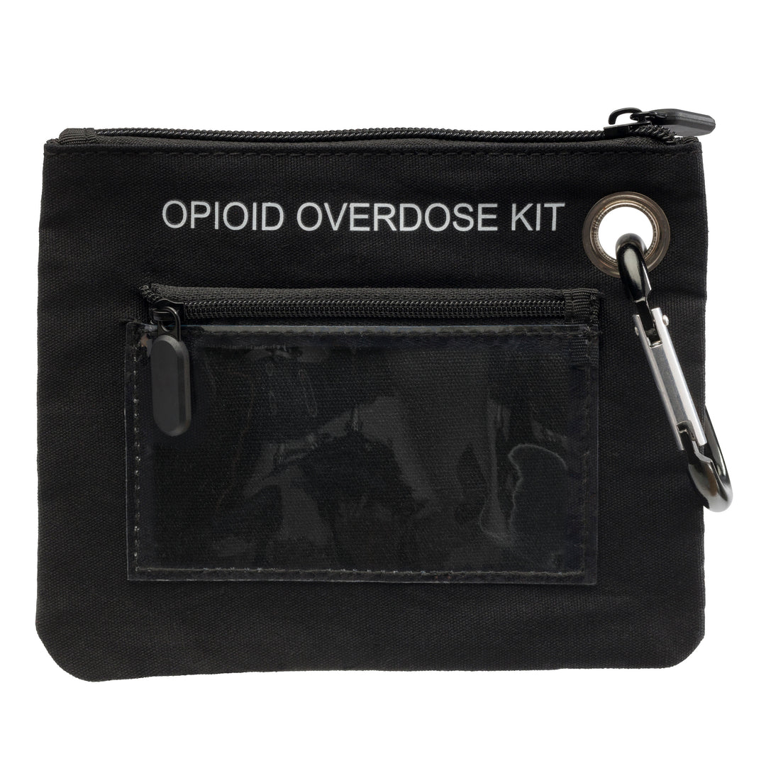 Naloxone Canvas Bag – Compact Overdose Kit Pouch - Cross / Black / Single -  34845113