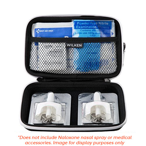 Naloxone Hard Shell Case | Holds Two Naloxone Nasal Sprays